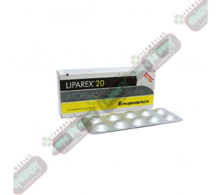 LIPAREX 20mg * 30 COMPRIMIDOS - 8143