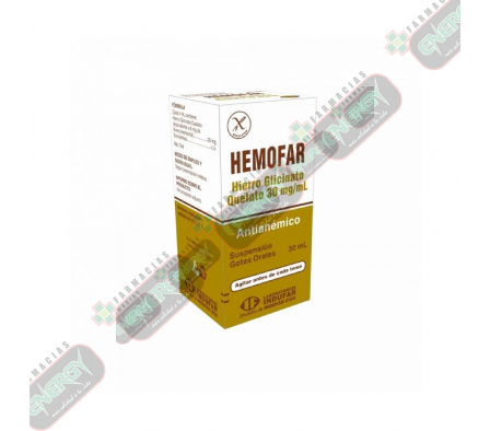 HEMOFAR  GOTAS x 30ml -- 5082 