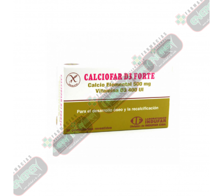 CALCIOFAR D3 FORTE x 30 COMP-2715