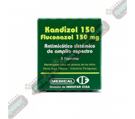 KANDIZOL 150mg x 2 CAPSULAS - 3873