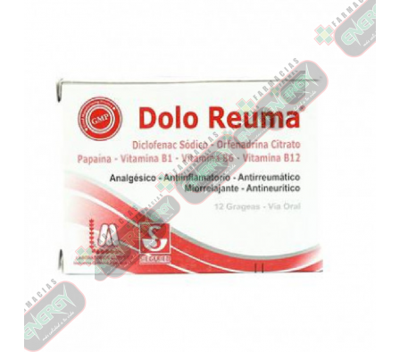 DOLO REUMA x 12 GRAGEAS  - 1774