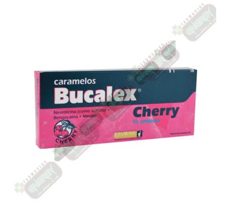 BUCALEX CHERRY x 10 CARAMELOS (001869)