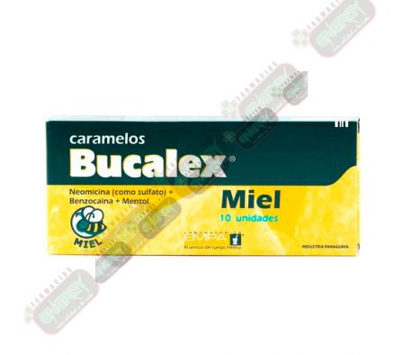 BUCALEX MIEL x 10 CARAMELOS (001883)