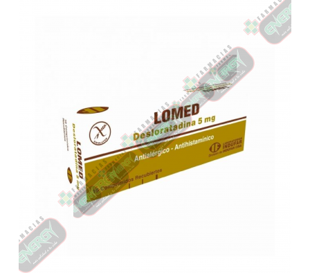 LOMED DESLORATADINA 5mg  x 10 COMP-4733