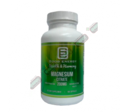 GOOD ENERGY MAGNESIUM CITRATE X 100 CAPS-986293