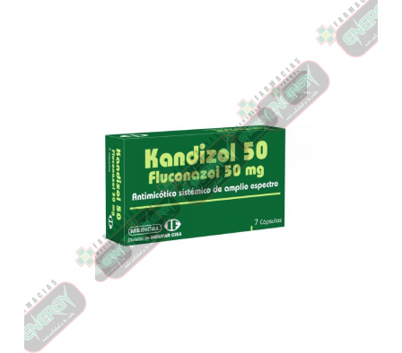 KANDIZOL 50mg x 7 CAPSULAS - 3866