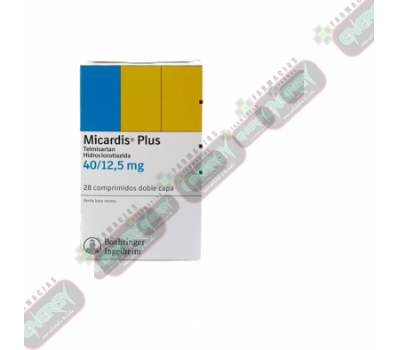 MICARDIS PLUS 40 / 12,5mg x 28 COMPR - 6638