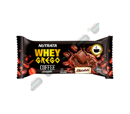 NUTRATA GREEK WHEY BAR COFFE CHOCOLATE 40GR- 4914