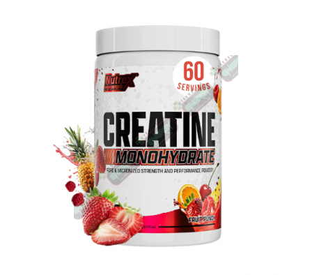 NUTREX CREATINE MONOHYDRATE FRUIT PUNCH 60SERV