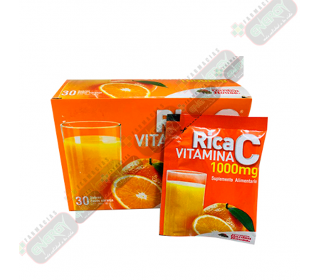 RICAC VITAMINA C 1000mg x 1 SOBRE-0248 (50)