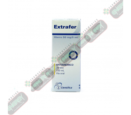 EXTRAFER 50mg/5ml JARABE x 120ml - 6613