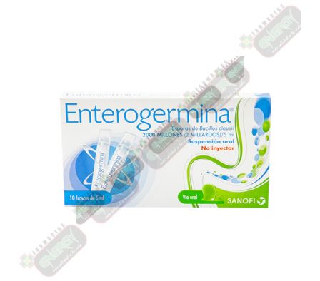 ENTEROGERMINA x 10 FRASCOS   - 8317