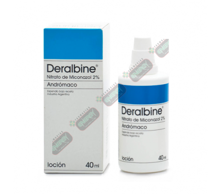 DERALBINE 2% LOCION X 40ML- 2953
