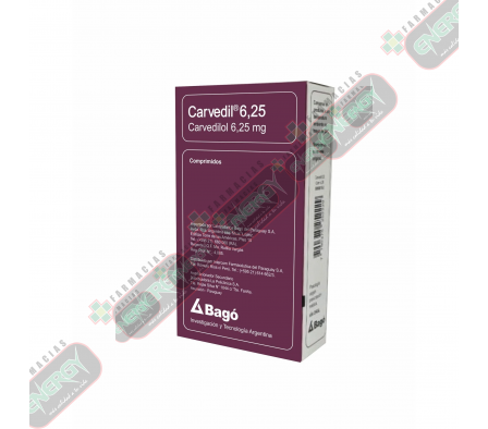 CARVEDIL 6,25 x 28 COMP - 2267