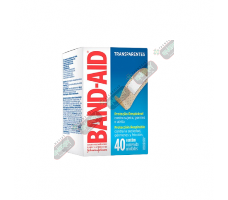 BAND-AID TRANSPARENTE  X 1 (40) - 4755