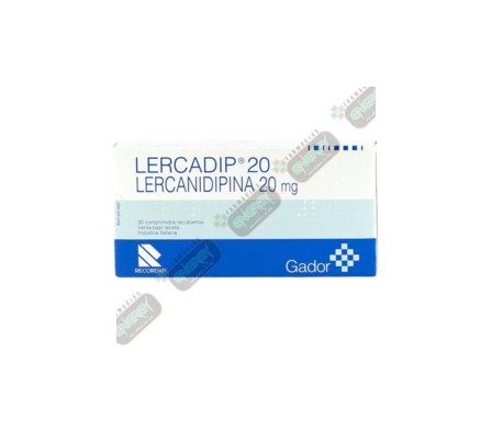 LERCADIP 20mg x 30 COMPRIMIDOS-8630