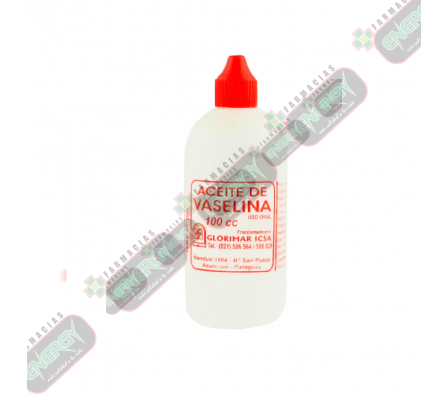 ACEITE DE VASELINA x 500cc - GLORIMAR