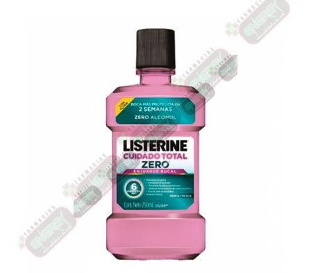 LISTERINE CUIDADO TOTAL ZERO x 250ml - 5398/4551