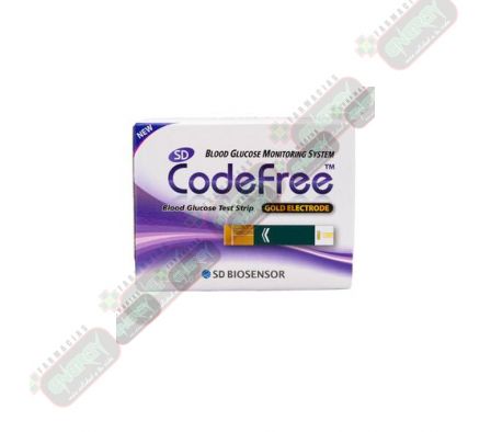 CODEFREE TIRAS P/ MEDIR LA GLUCOSA 25 -9322