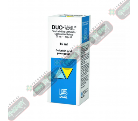 DUO VAL GOTAS 15ml (15548) SAVAL*