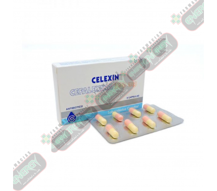 CELEXIN 500mg x 8 Caps (5357)