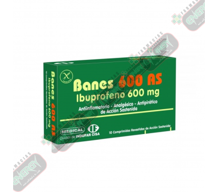 BANES 600MG X 10 COMPRIMIDOS - 5402