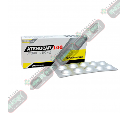 ATENOCAR 100mg x 30 COMPRIMIDOS - 8457