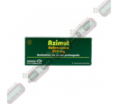 AZIMUT 500mg x  6  COMPRIMIDOS - 0711
