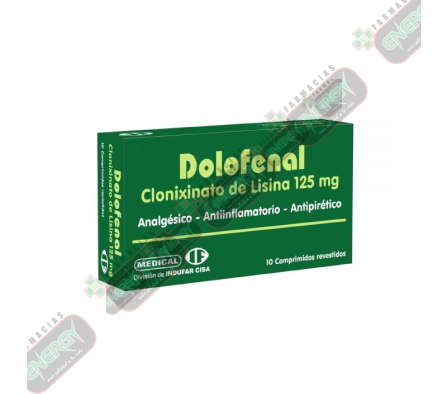 DOLOFENAL 125mg * 10 COMPRIMIDOS - 02807