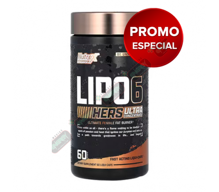 COMBO LIPO 6 BLACK HERS X 60 CAPS -721 NUTREX