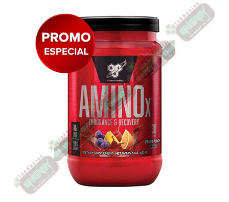 PROMO AMINO X-30 FRUIT PUNCH-330 BSN