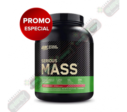 PROMO SERIOUS MASS STRAWBERRY 6LBS 23015 OPTIMUM