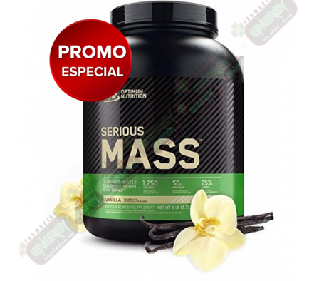 PROMO SERIOUS MASS VAINILLA 6LBS 2300 OPTIMUN