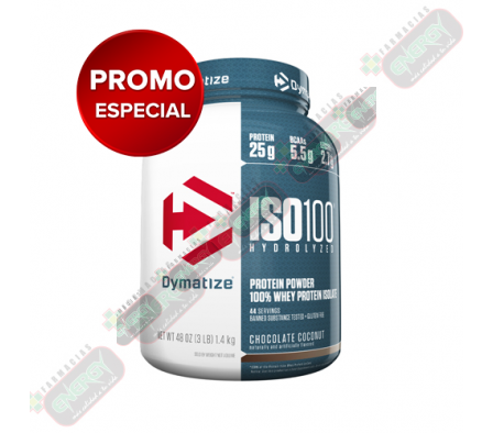 PROMO DYMA ISO 100 HYDRO WHAY CHOCOLATE 3LBS-35313