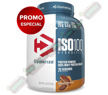 PROMO DYMA ISO 100 WHEY CHOCO PEANUT BUTTER 5LB -3