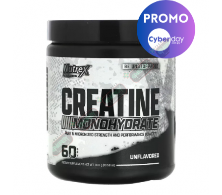 PROMO WEB CREATINE DRIVE 300GR. UNFLAVO.-NUTREX