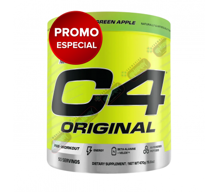 COMBO CELLUCOR C4 GREEN APPLE  X 50 SERVICE-133936