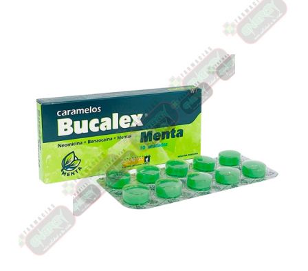 BUCALEX MENTA x 10 CARAMELOS (601793)