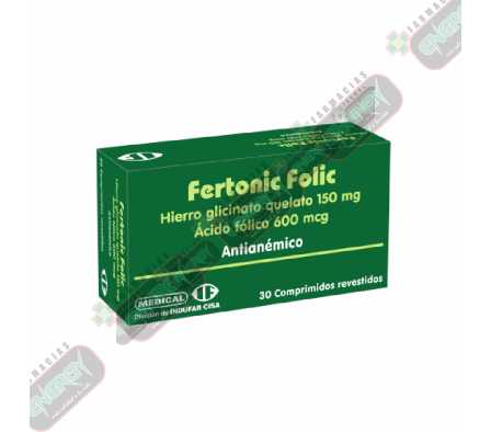 FERTONIC FOLIC X  30 COMPRIMIDOS -6317
