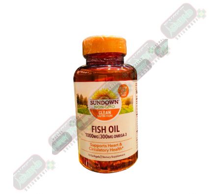 FISH OIL 1000mg x 60/72 (45285) 7208 SUNDOWN