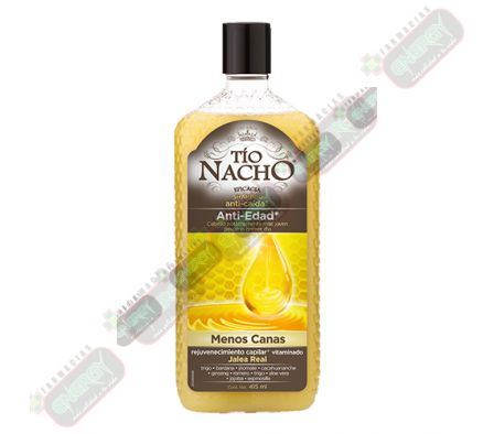 TIO NACHO SH ANTIEDAD PELO MAS JOVEN 415ML - 0736