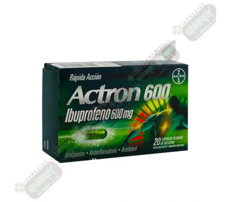 ACTRON 600MG X 20 COMPRIMIDOS - 5622/2509
