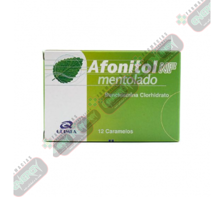 AFONITOL NF CARAMELOS MENTOLADO X 12-0883