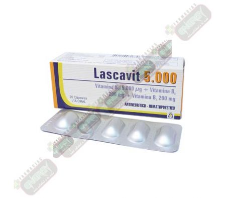 LASCAVIT 5.000 VIT.B x 20 Caps - 1879