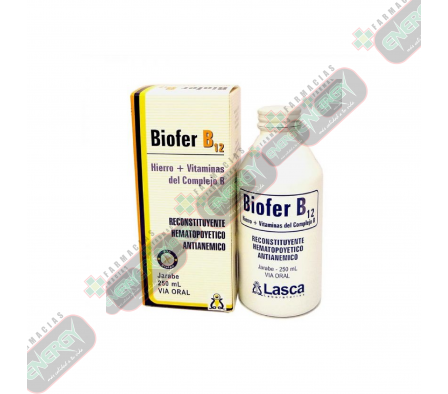 BIOFER B12 JARABE 250 ML 7310
