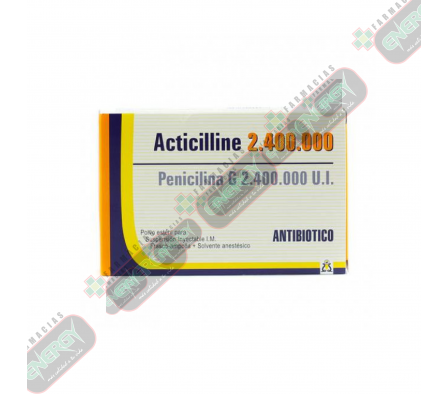 ACTICILLINE 2400000 UI INYECT*x 1 - 9278