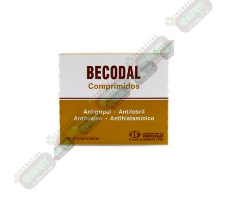 BECODAL TIRA x 10 COMPRIMIDOS - 0452 EXHIB