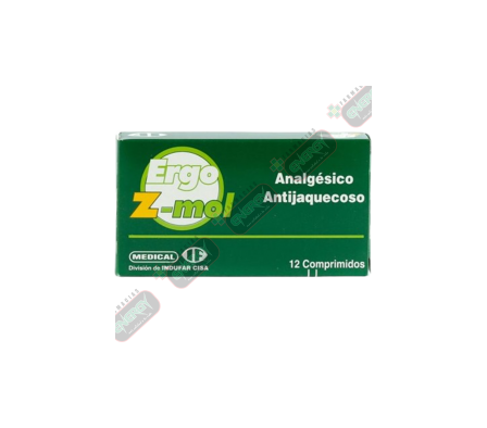 ERGO Z-MOL x 12 COMPRIMIDOS - 01183