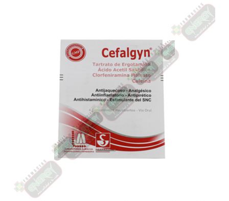 CEFALGYN SOBRE x 4 COMPRIMIDOS (25)- 0944