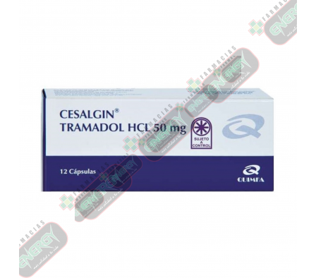 CESALGIN 50mg + 12 CAPSULAS - 8223
